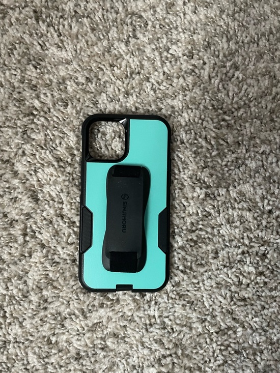 OtterBox Other - Otterbox Commuter iPhone 12 Protective Case with Clip - Teal